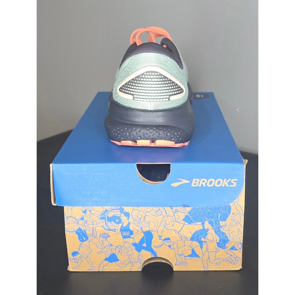 Brooks Ghost 16 Womens Running Shoes 6.5 Surf Flower Whitecap 1204071B378 - Picture 3 of 7